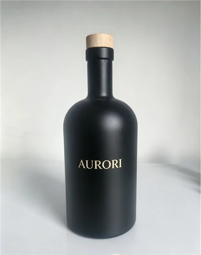 700ml Matte Noir Glass Liquor ye